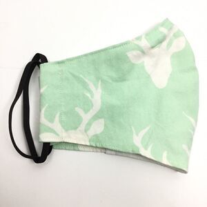 ‎2/$15 Antler Mask, Mint/White Buck Deer Face Mask, Filti Filter